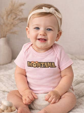 Alpha Bear - Customizable - Infant One Piece for wholesale by MT Brand Apparel