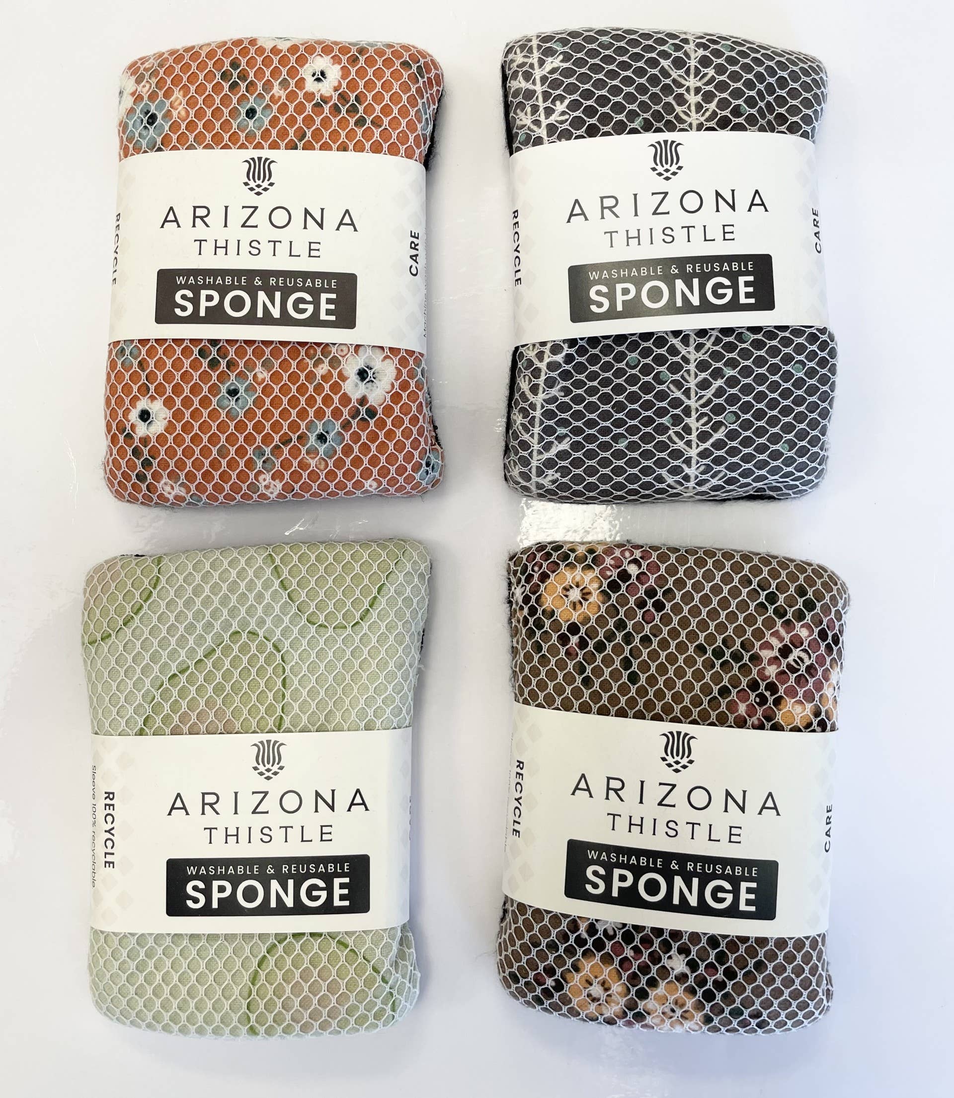 Arizona Thistle - Wholesale Cleaning Sponge - Washable & Compostable Sponge5