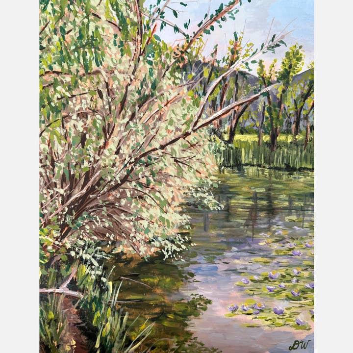 "In Wonderland II" – Archival Giclee Print for wholesale by Diana Wright Art