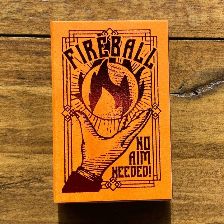 Fireball: Matchbook for wholesale by Cantrip Candles