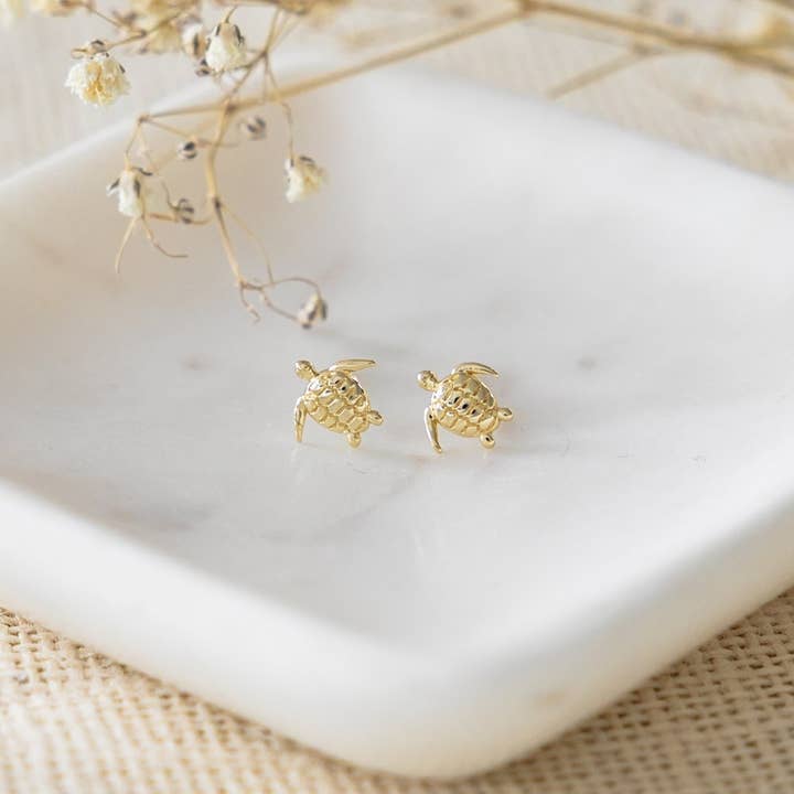 Turtlette Studs for wholesale by Glee Jewelry