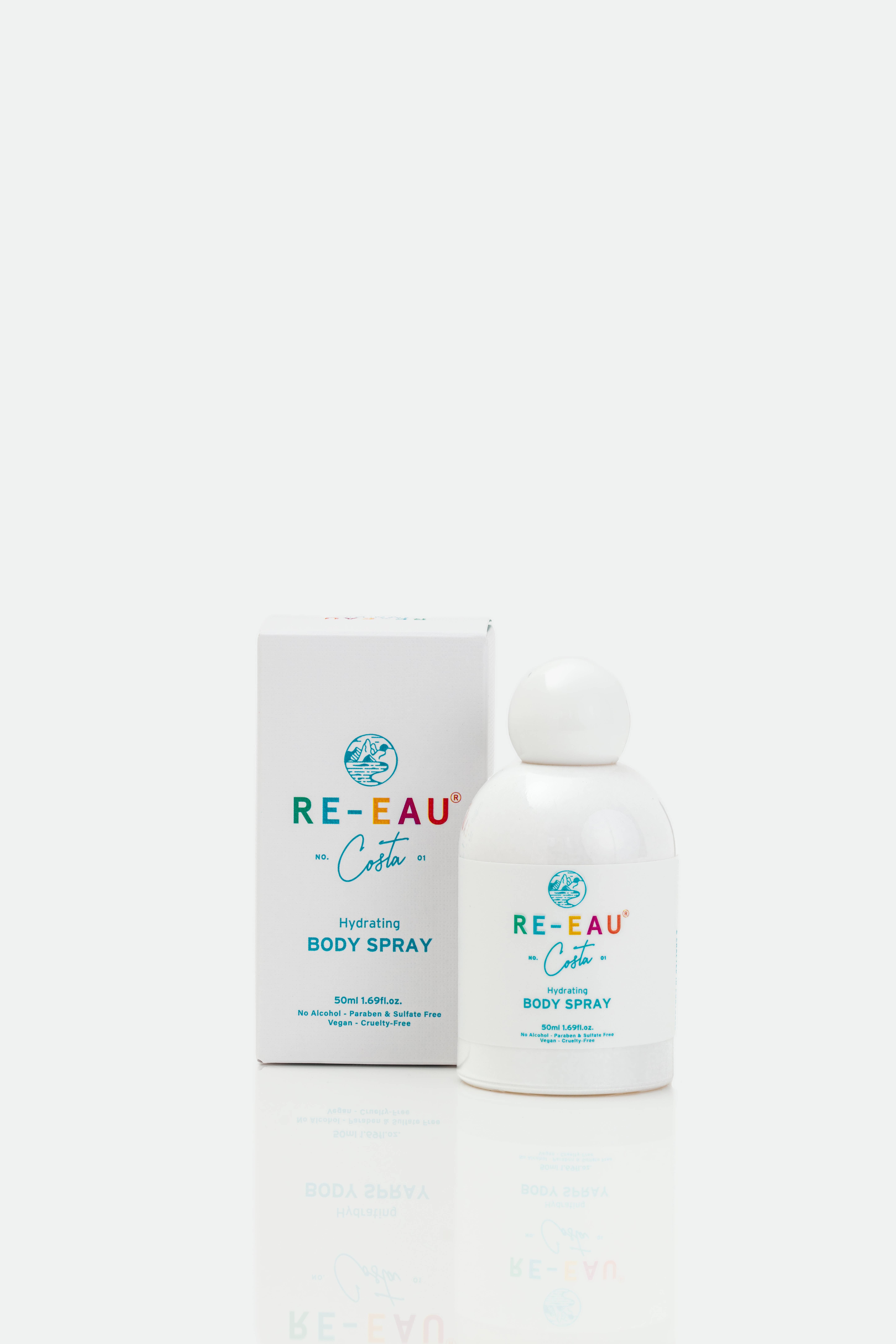 Re-Eau Scent-Care - Wholesale Face & Body Mist/Water - Costa 50ml Hydrating Body Spray