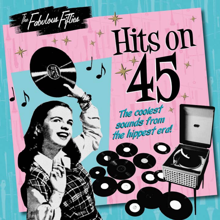 CD: The Fabulous Fifties - Hits On 45. GLMY44 for wholesale by Memory Lane