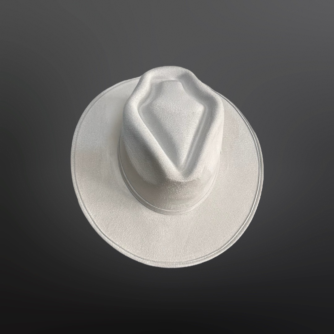 Nati Natash - Vendita all'ingrosso Fedora - Unisex - Cappello stile freccia con tesa piatta in suede vegano7
