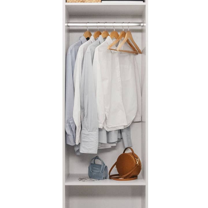CODU - Wholesale Bedroom furniture - Malmo Walk In Wardrobe - 2 Shelf/Hanging Module1