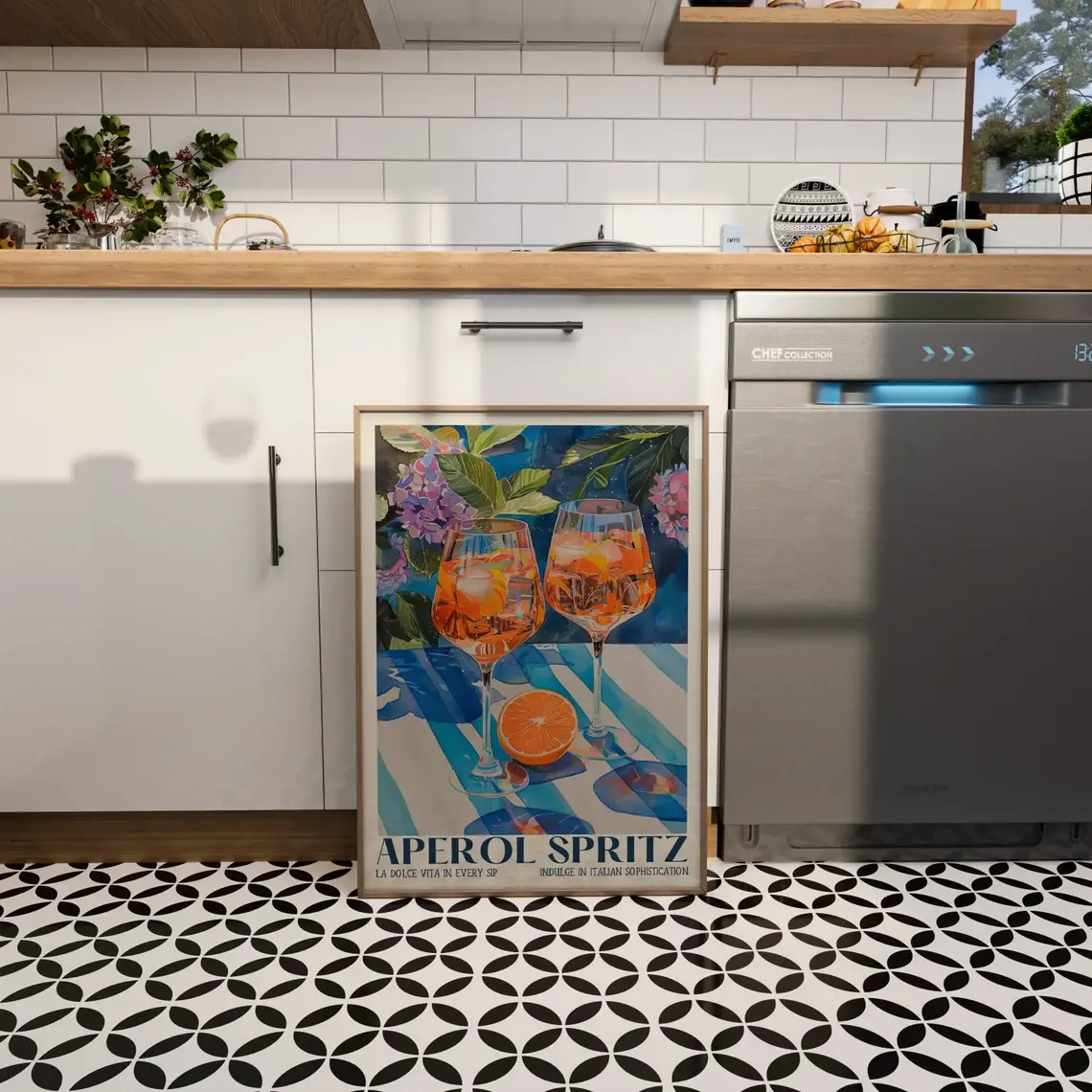 Mother & Sun Studio - Wholesale Poster - Aperol Spritz Print Poster1