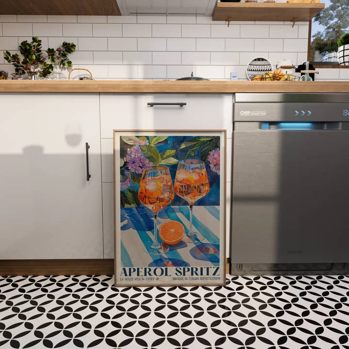Mother & Sun Studio - Wholesale Poster - Aperol Spritz Print Poster1