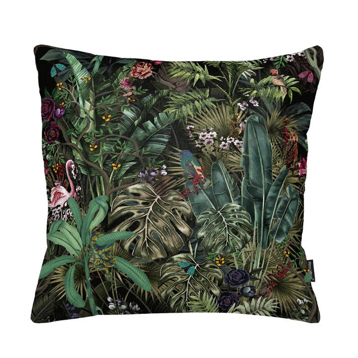 Melli Mello Jungle Paradise Cuscino Decorativo Verde per la vendita all'ingrosso da parte di Melli Mello