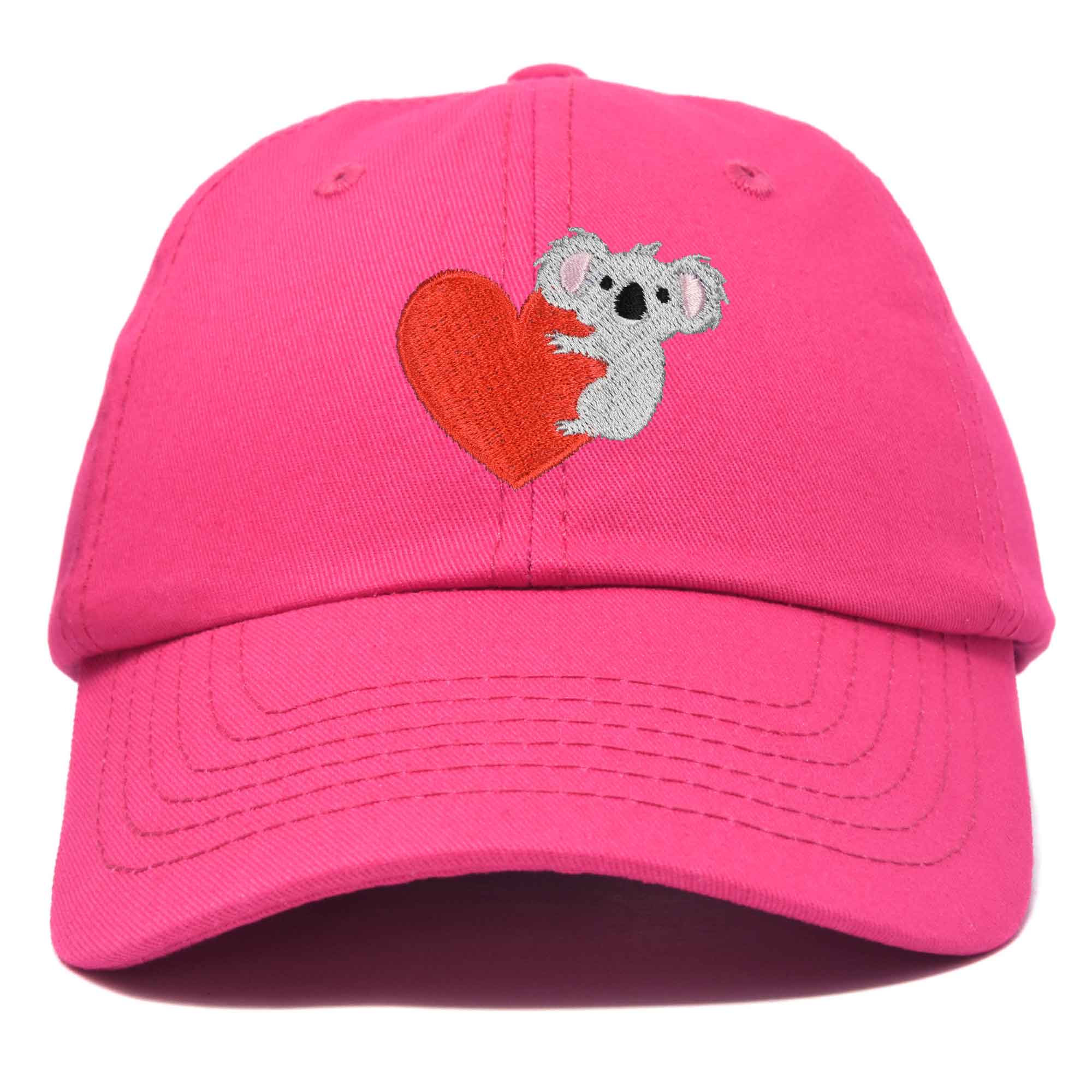 Dalix - Wholesale Baseball Cap - Women's - DALIX Cute Koala with Heart Hat Womens Embroidered Ball Cap4