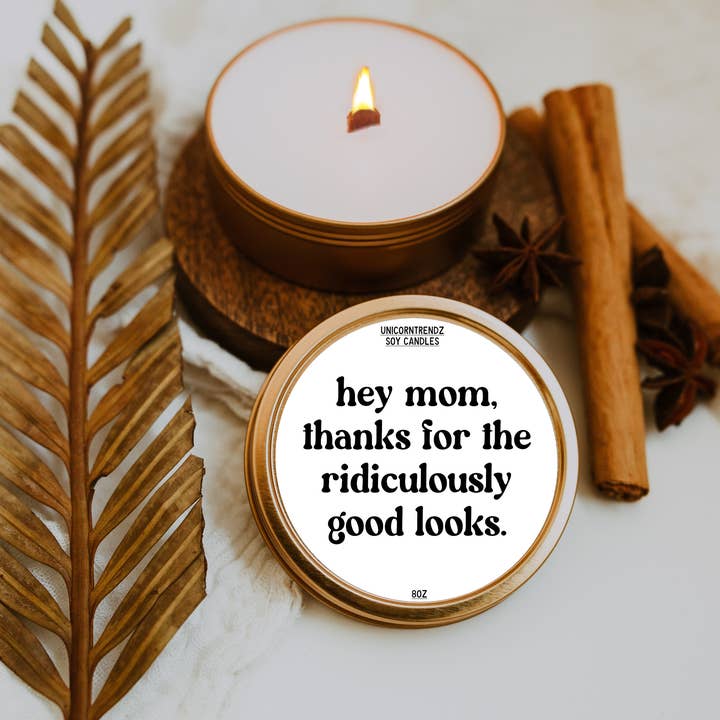 Cadeaux pour la fête des mères, bougies amusantes, bougies au soja, jolies bougies pour la vente par Unicorntrendz