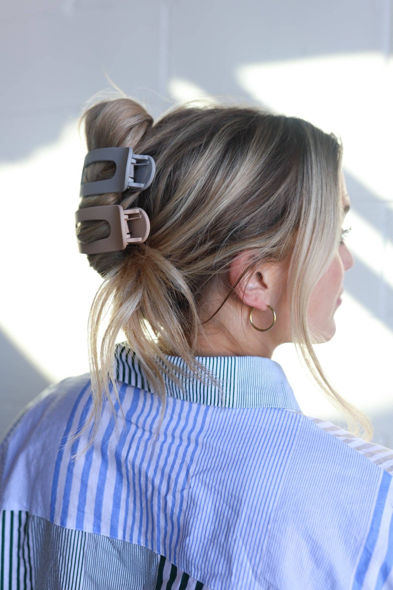 KAXI - Wholesale Hair Clip - Women's - OVERSIZED LAY DOWN CLAWS ( 33 COLORS )37