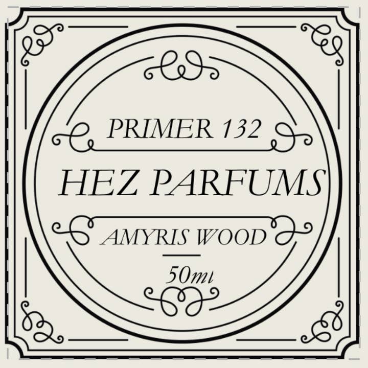 Primer 132 (Doftförstärkare) – AMYRIS TRÄ för wholesale av HEZ PARFUMS