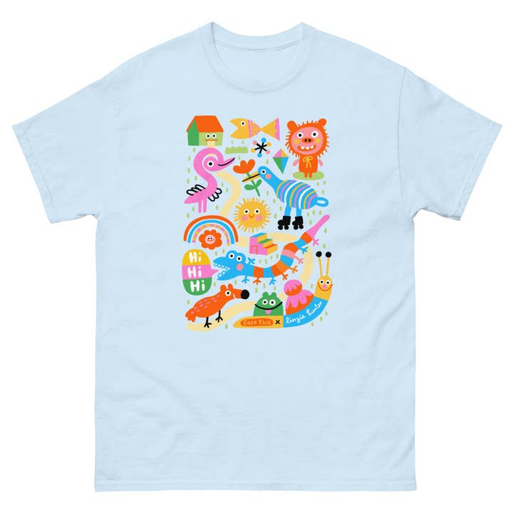 Face This - Wholesale Screen Printed T-Shirt - Men's - Linzie Hunter x Face This T-shirt5