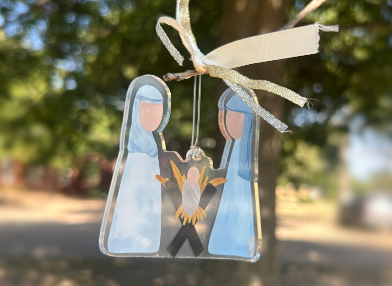 Casey Andrews Art - Vendita all'ingrosso Decorazione - Decorazione acrilica della Natività della Sacra Famiglia3