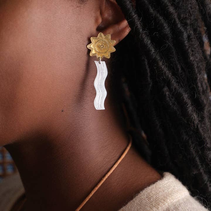 Ombre Claire - Wholesale Dangle Earrings - Boucles Eden2