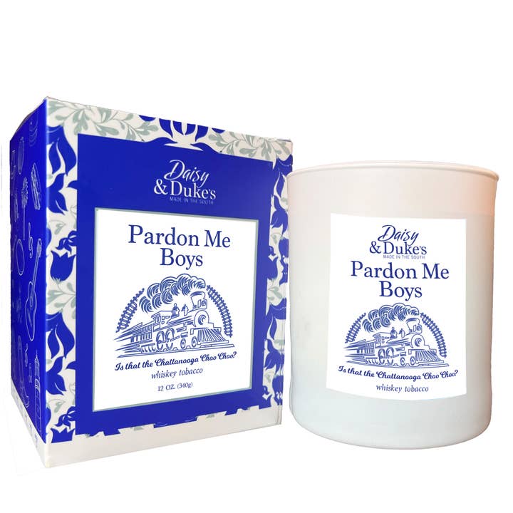 Southern Candles- Pardon Me Boys for wholesale by Daisy & Dukes Gifts