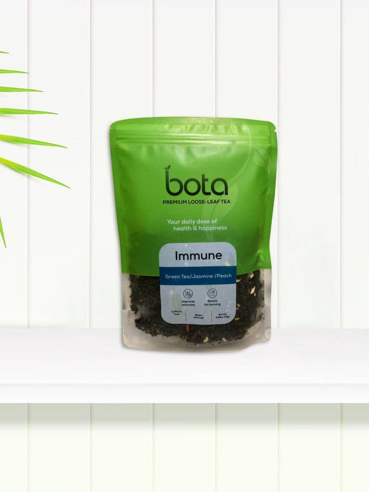 Immune Tea - Green, Jasmine, Peach for wholesale by BOTA