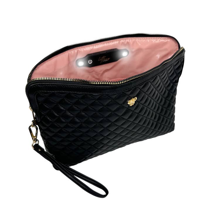 PurseN (new) – wholesale Make-up/cosmetic bag – NEW Updated Litt Makeup Case - Timeless Quilted