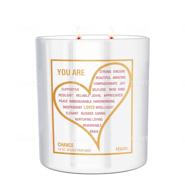 LOVE Candle for wholesale by Khaim Co.