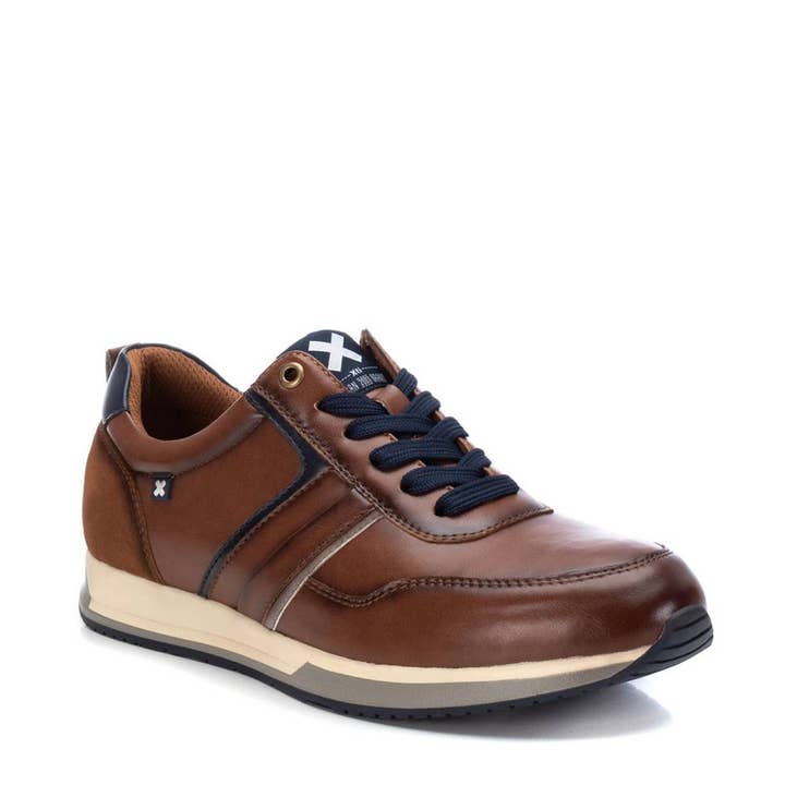 BeShoes Distribuição - Wholesale Athletic Sneakers - Men's - Men's Brown Sneaker Xti-142168cam1