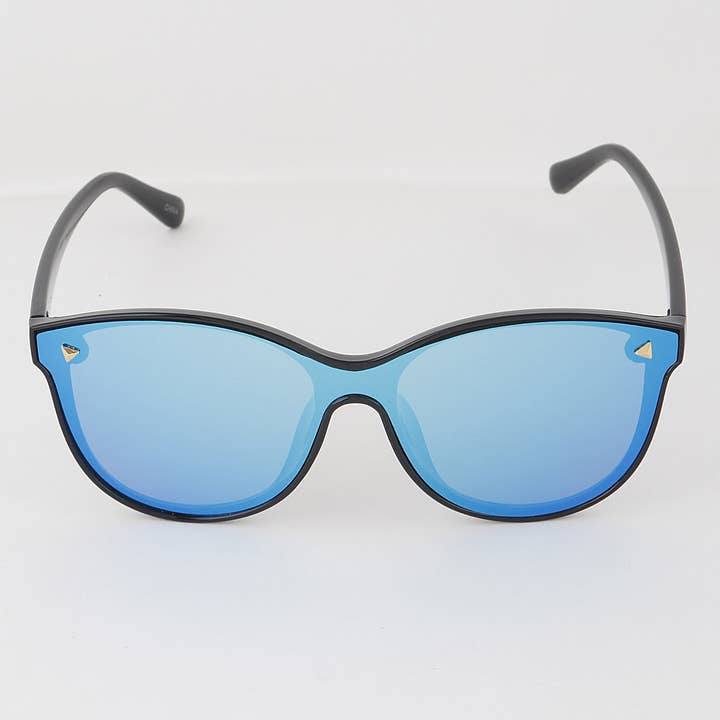 Multicolor Mirror Shades Sunglasses for wholesale on Faire