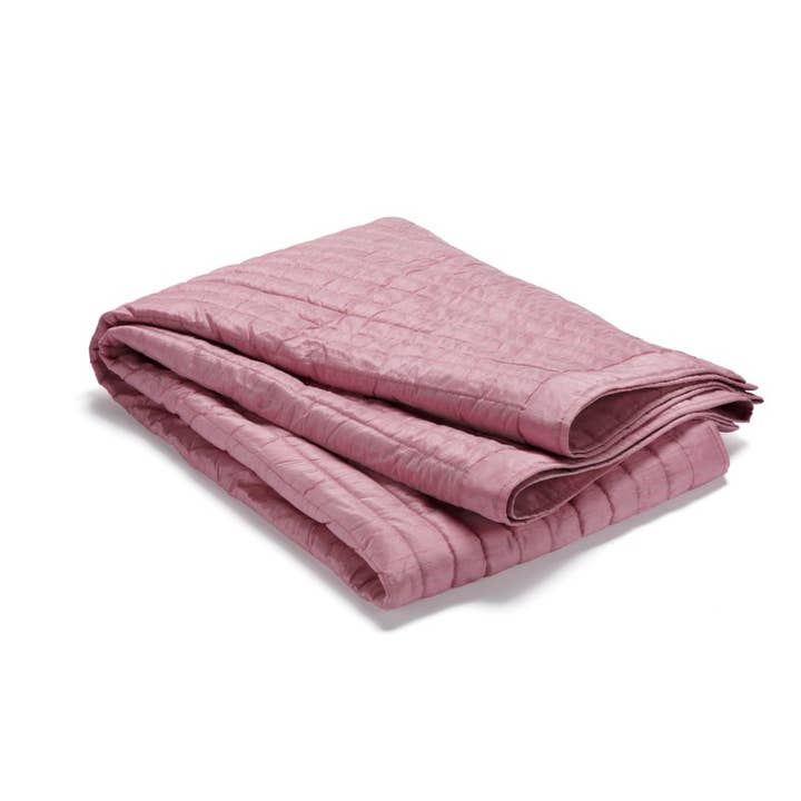 74040180 Bedspread Metallo 180x270 cm powder pink for wholesale by Etol