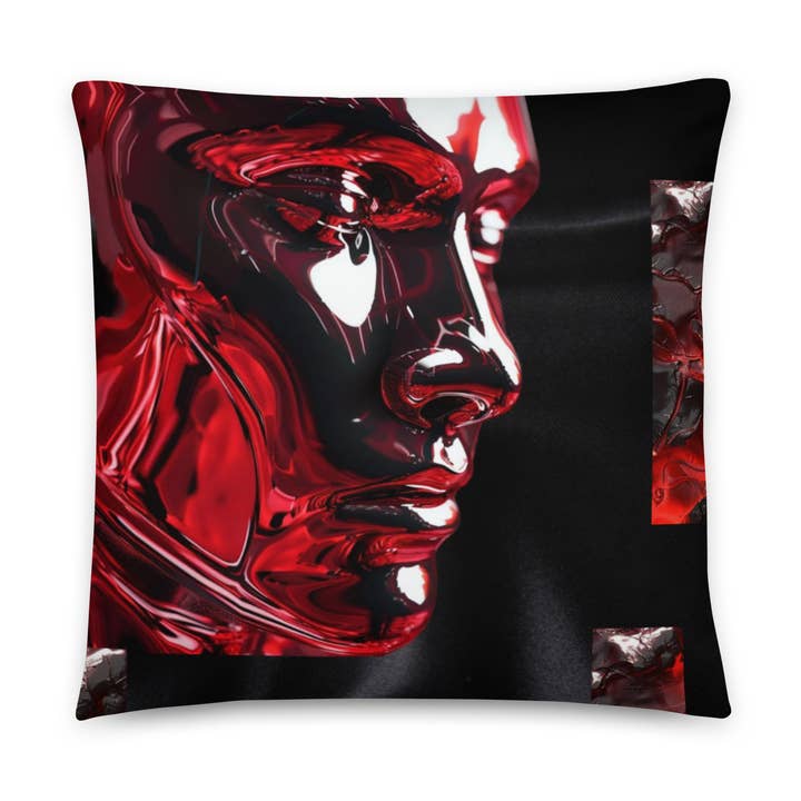 Hot Metal Twins Basic Pillow for wholesale by TECHNOIRCANDY