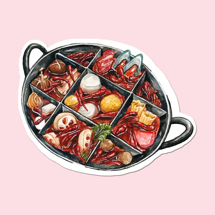 Hotpot Vinyl Waterproof matte Sticker for wholesale by Tonton Art