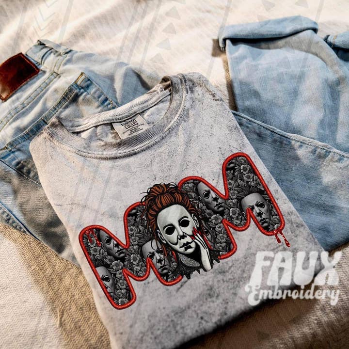 Myers Mom Shirt for wholesale by Shadow Custom Designs