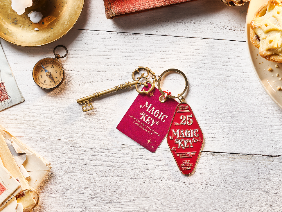 The Handmade Christmas Co. - Wholesale Christmas decoration – Kids & Baby - Magic Christmas Eve Key Santa Door Key1