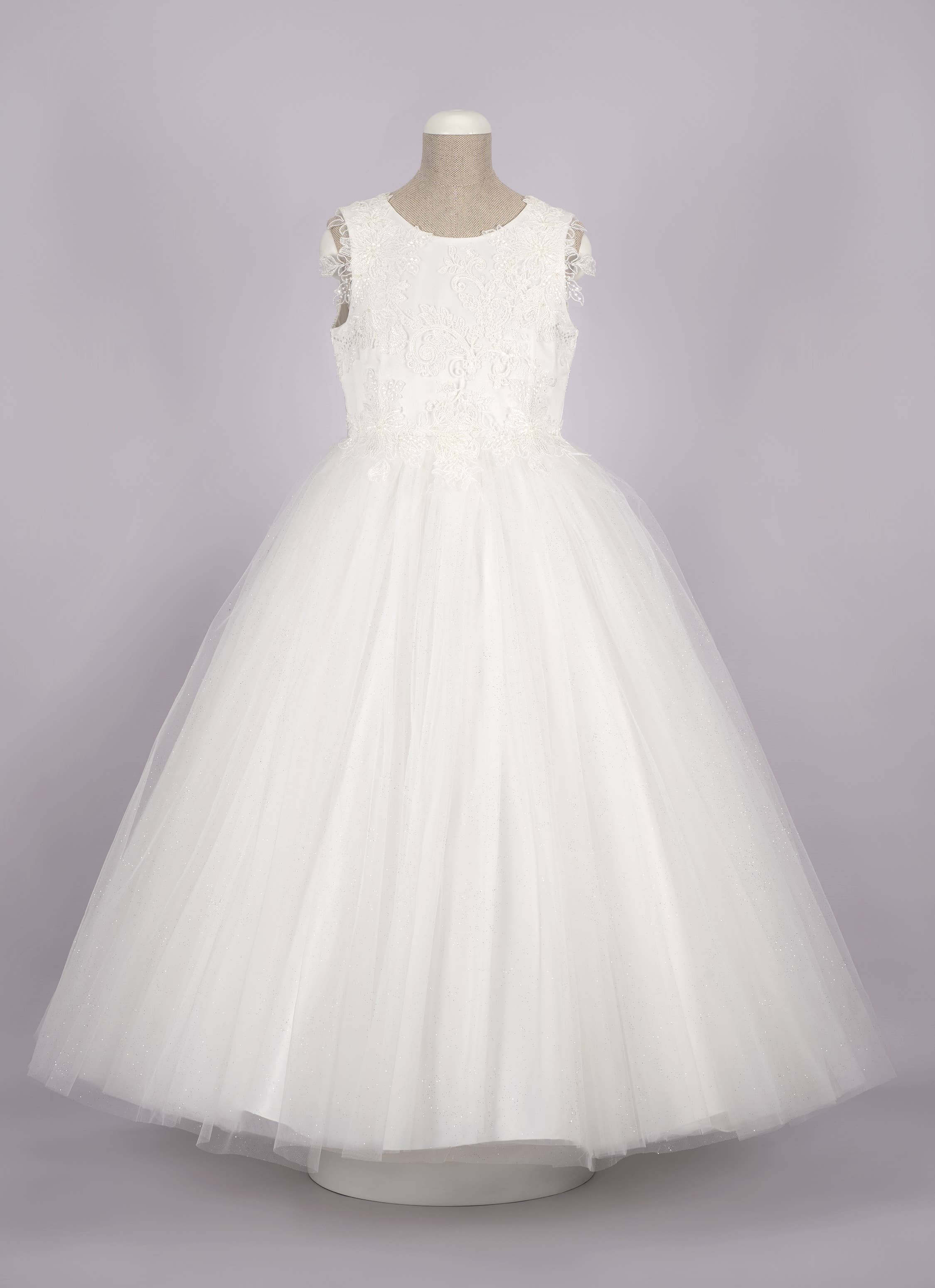 Bajabella - Wholesale Dress - Kids - Flower girl dress with embroidery lace, baby girl dress5