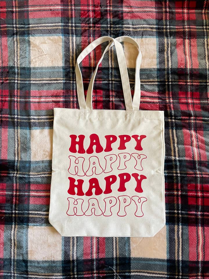 Einkaufstasche aus Segeltuch im Retro-Stil, wiederverwendbare Einkaufstasche für den Großhandel von Jeanne Mari & Co