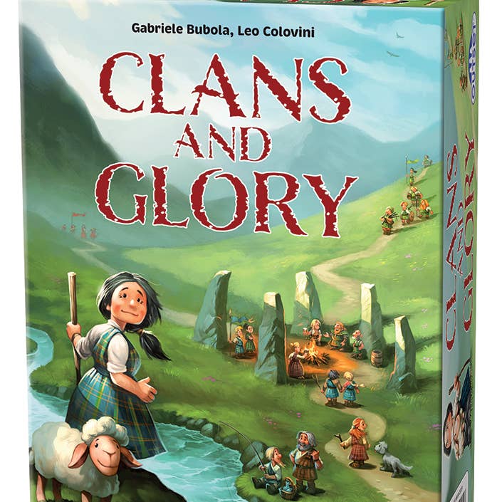 Clans et Gloire : Un jeu de cartes de stratégie et d'influence pour la vente par Outset Games and Cobble Hill Puzzles