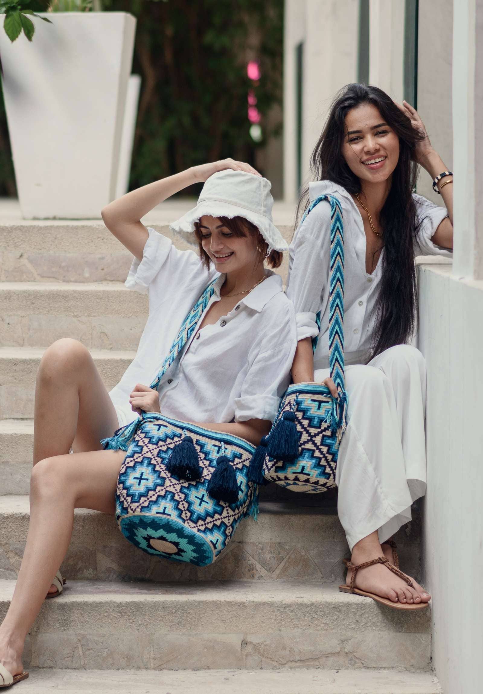 Lombia + Co. - Wholesale Crossbody Bag - Women's - AUTHENTIC Handmade WAYUU Bag (Carmen Size L)8