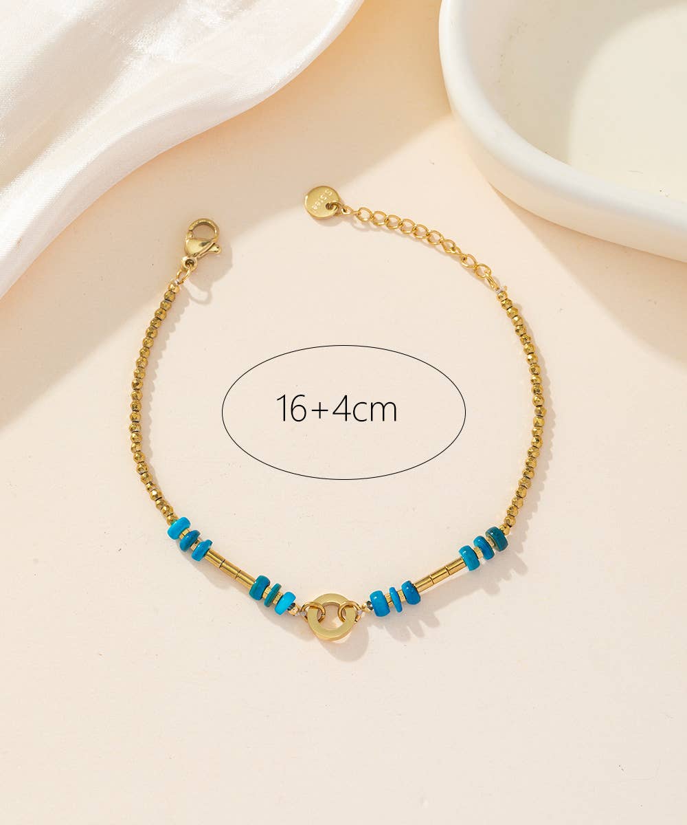 Blossom bijoux - Venta al por mayor Pulseras de cadenas y eslabones - Pulsera de acero inoxidable 24BRA0080