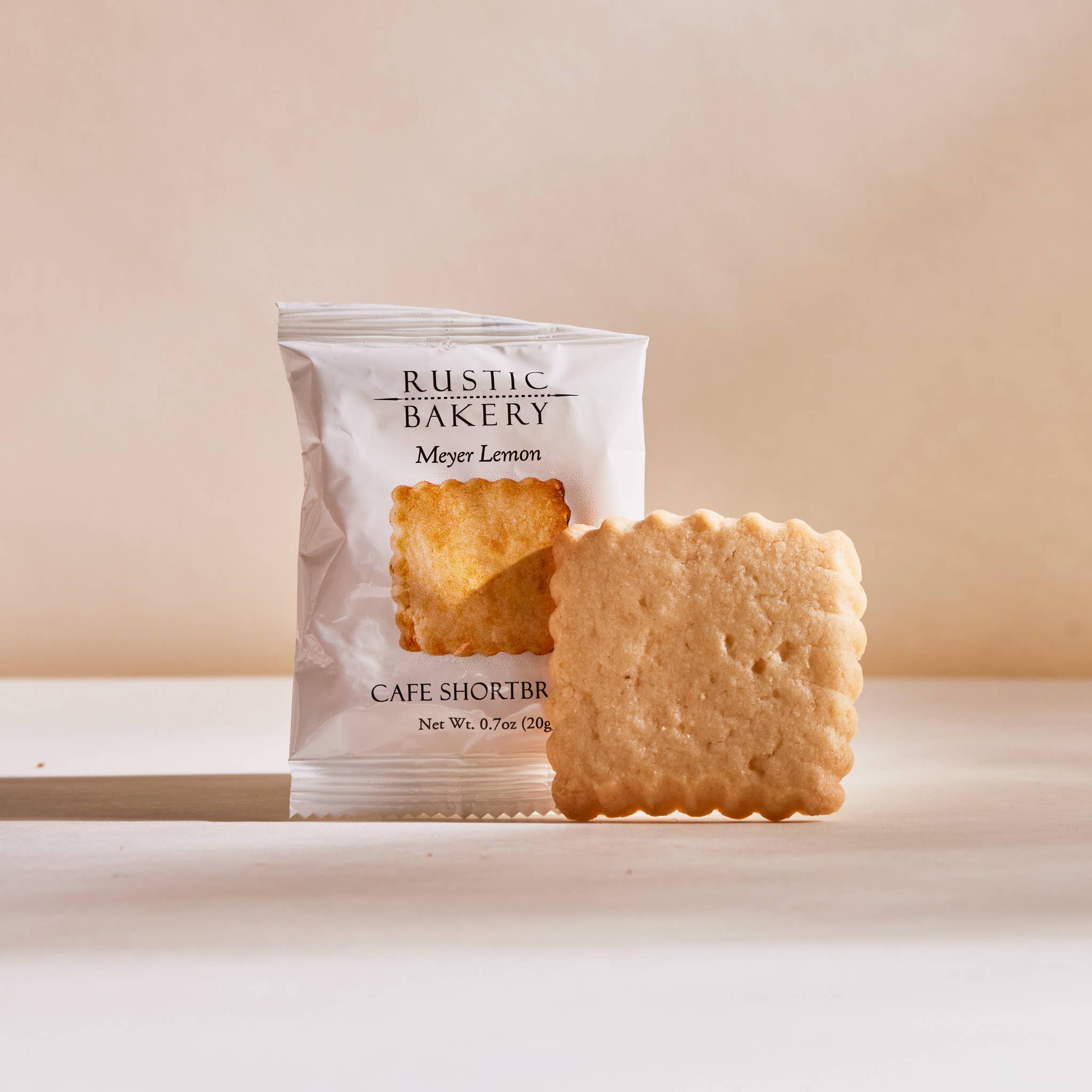 Rustic Bakery - Wholesale Cookie - Single Serve Shortbread - Meyer Lemon (150 p)2