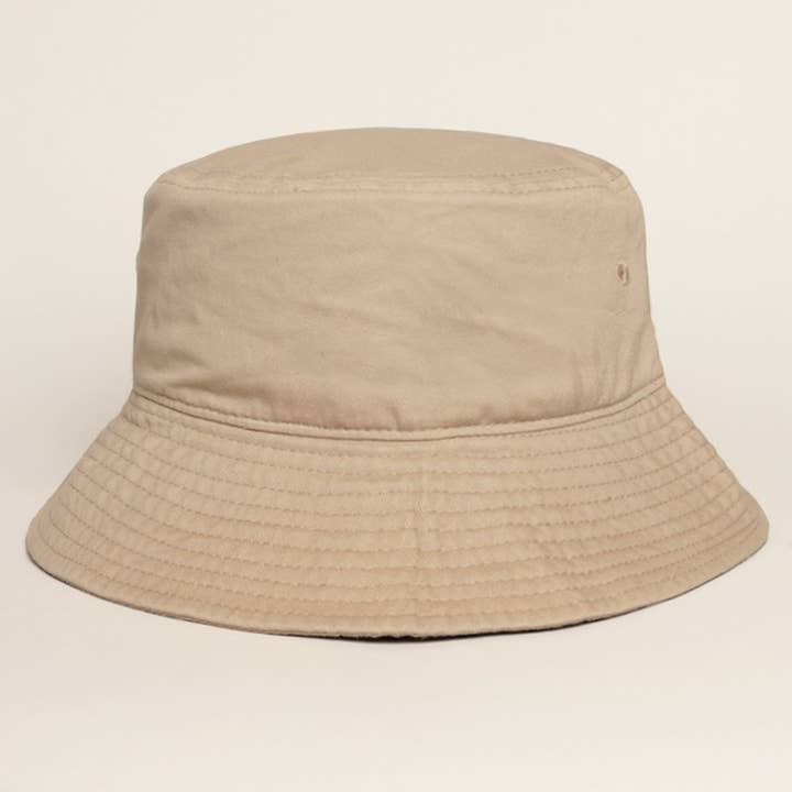 Fashion City - Wholesale Bucket hat – Unisex - Solid Color Cotton Bucket Fisherman Hats8