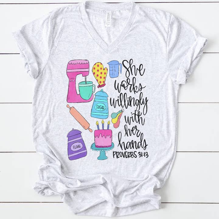 T-Shirt Baker pour la vente par Painted Skies