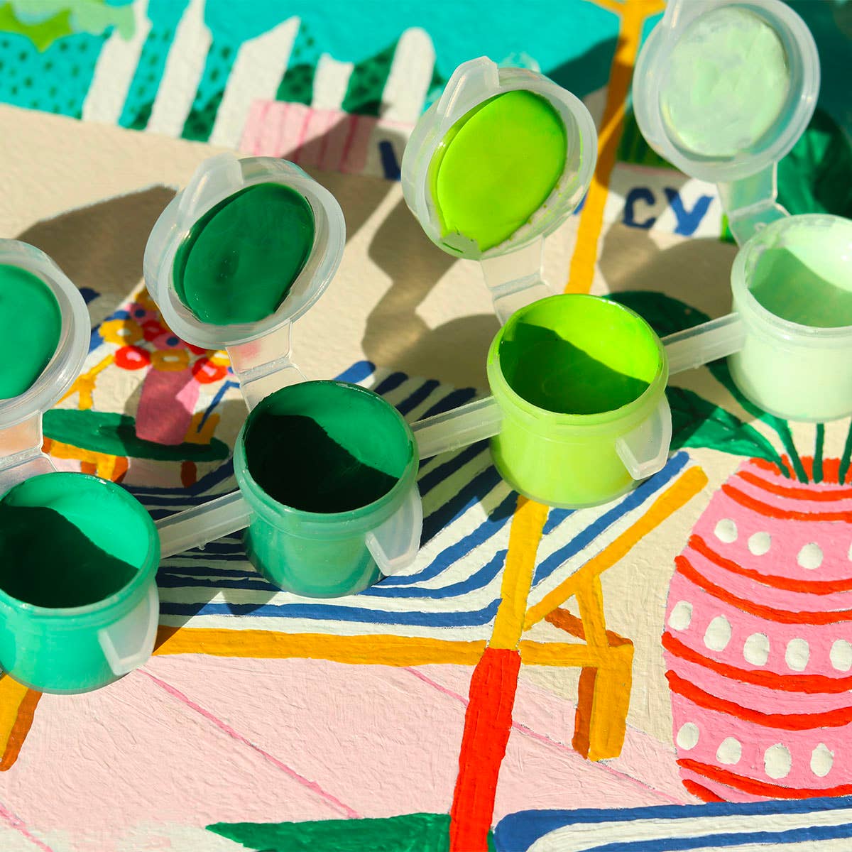 La Petite Épicerie - Wholesale DIY Craft Kit - Paint kit by number - The motel pool2