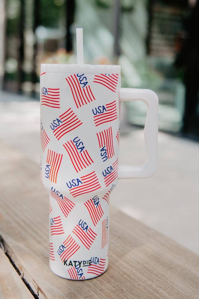 Blanc Gobelet « USA » Flags Repeat Wholesale en vente sur Faire2