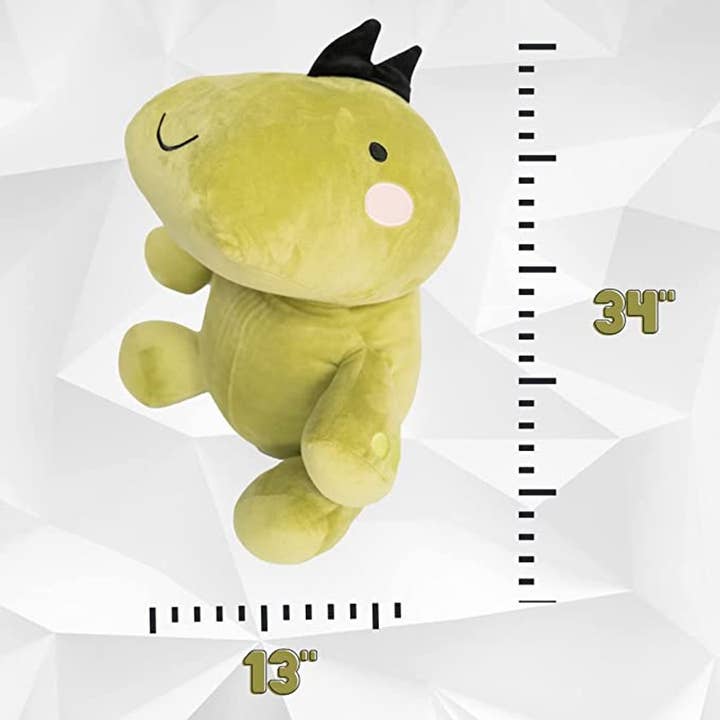 Bridge Distribution – Großhandel Kuschel-/Plüschtier – Kind & Baby – Spike: The Spotted Dino (5,1 Pfund schwerer Plüsch)