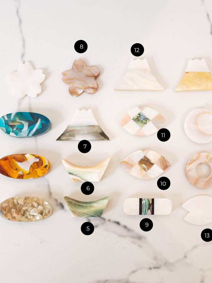 Seashell Pillow Chopstick Rest 3 for wholesale by Tonkin Handicraft