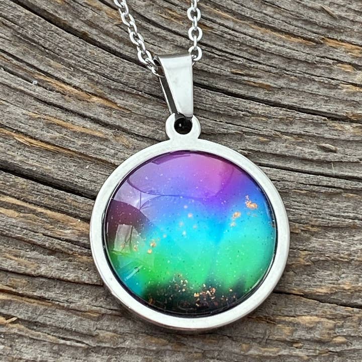 Northern Lights "Aurora" Pendant- Petite for wholesale by Be Inspired UP