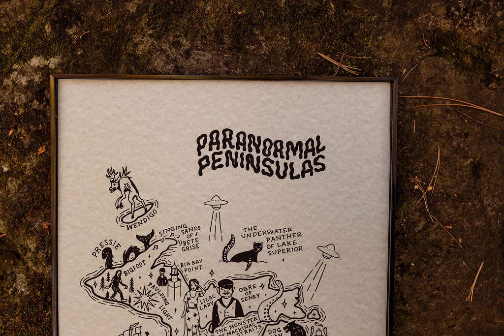 Home Squirrel - Wholesale Art Print - Paranormal Peninsulas3