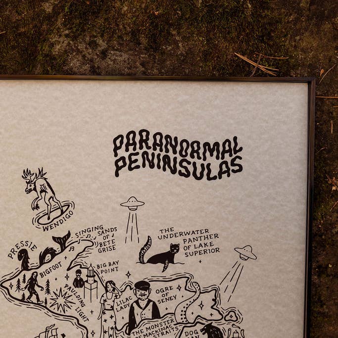 Home Squirrel - Wholesale Art Print - Paranormal Peninsulas3