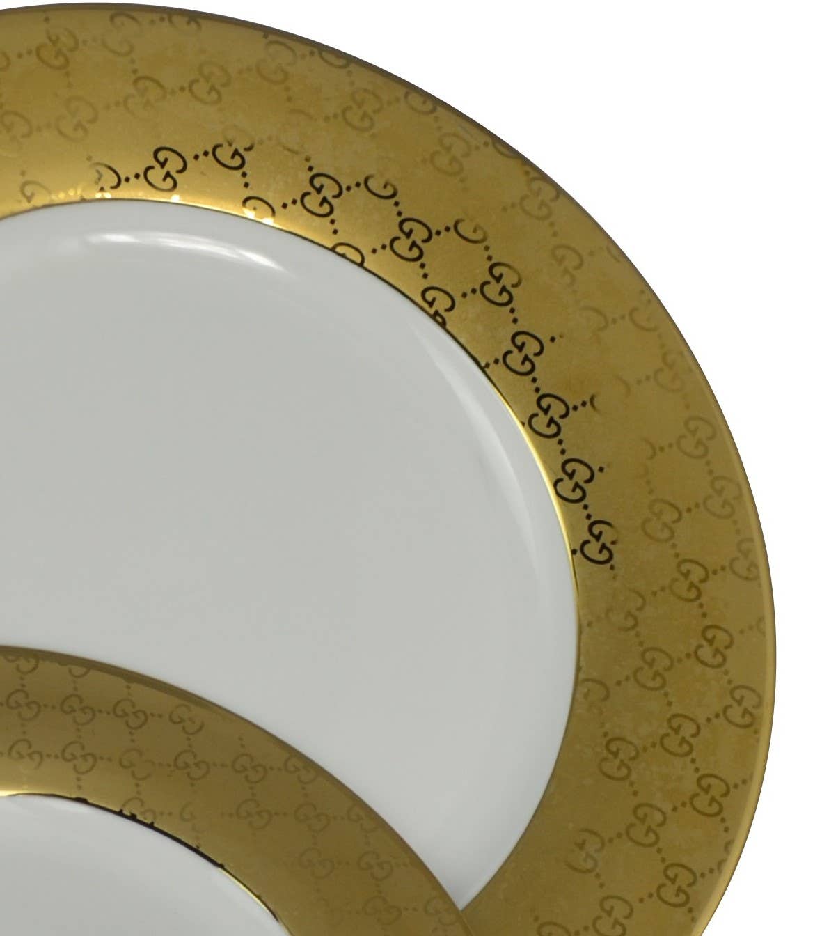 Three Star IM/EX Inc. - Wholesale Dinnerware Set - 40-PC DINNERWARE SET, GUCCIE IN GOLD1