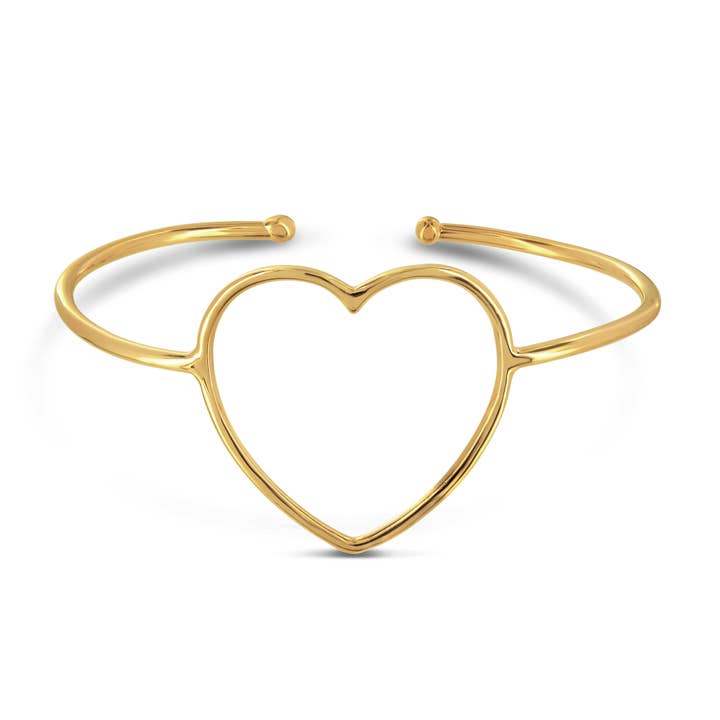 Bracciale rigido con cuore per la vendita all'ingrosso da parte di Théma
