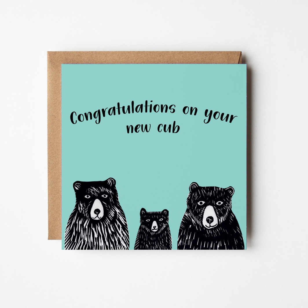 Design Smith - Wholesale Congratulations Card - NEW CUB - Blank Greetings card0