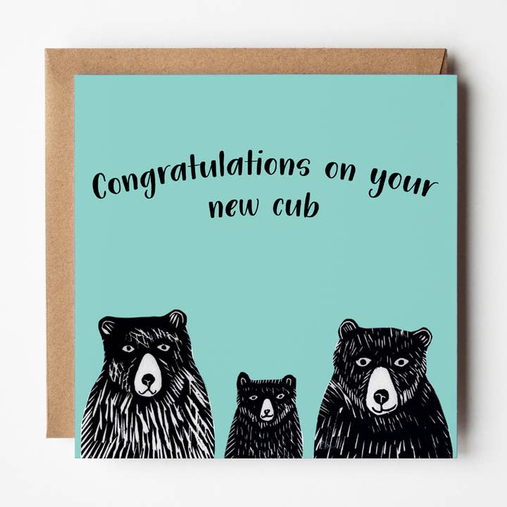 Design Smith - Wholesale Congratulations Card - NEW CUB - Blank Greetings card0
