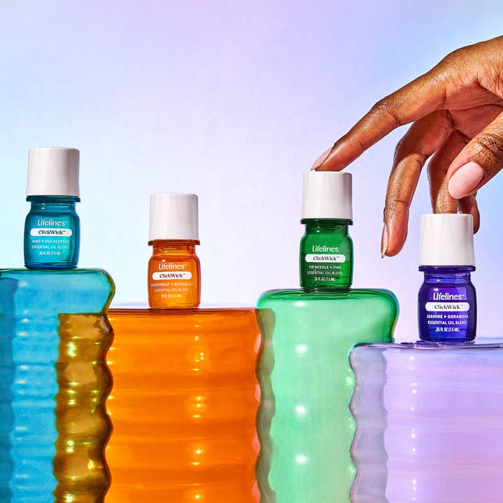 Lifelines - Wholesale Essential Oil - Essential Oil Blends ClickWickâ„¢ Refills 4-pk Discovery Set